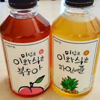 이화식초 미담은 파인애플 — 3점을 준 리뷰어가 2017년 6월 올린 사용 사진