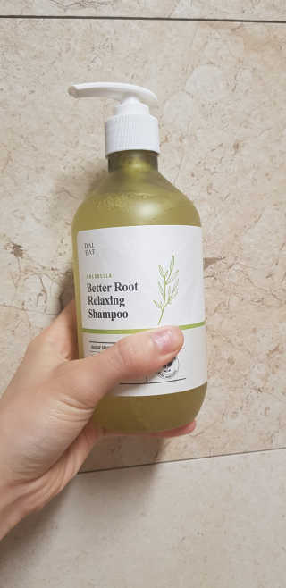 달리프 클로렐라 베러 루트 릴렉싱 샴푸 500ml — 4점을 준 리뷰어가 2018년 12월 올린 사용 사진
