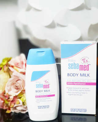 세바메드 베이비 바디밀크 200ml — 5점을 준 리뷰어가 2020년 1월 올린 사용 사진