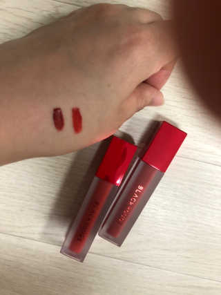 [블랙루즈] 에어 핏 벨벳틴트 시즌1 7종 중 택1+랜덤1 — 4.5점을 준 리뷰어가 2018년 11월 올린 사용 사진