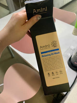 아미니 오일워시 시리즈 400ml（3종 중 1종 랜덤발송 — 4점을 준 리뷰어가 2019년 7월 올린 사용 사진