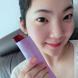네츄럴굿띵스 태반 콜라겐 젤리 15포 — 4점을 준 리뷰어가 2019년 6월 올린 사용 사진