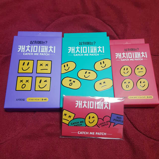 캐치미패치 패키지 패밀리팩 3종 리뷰 사진