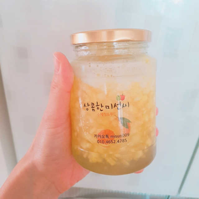 [수제과일청]파인애플청 리뷰 사진