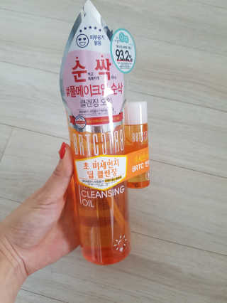 비알티씨 안티폴루션 풀메이크업 클렌징 오일 — 5점을 준 리뷰어가 2019년 3월 올린 사용 사진