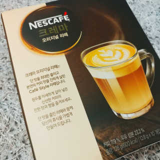 네스카페 코리아 네스카페 크레마 — 4.33점을 준 리뷰어가 2018년 1월 올린 사용 사진