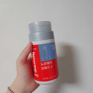 리턴업 노르웨이 오메가-3 — 4점을 준 리뷰어가 2019년 8월 올린 사용 사진