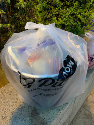 [강남,강서지역 한정]온라인편의점 나우픽 2만원 쿠폰 — 5점을 준 리뷰어가 2019년 4월 올린 사용 사진