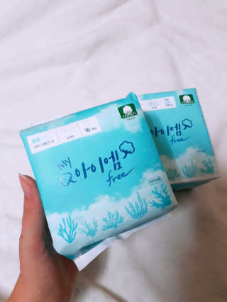 보타메디 마이아이엠 생리대 — 4점을 준 리뷰어가 2019년 2월 올린 사용 사진