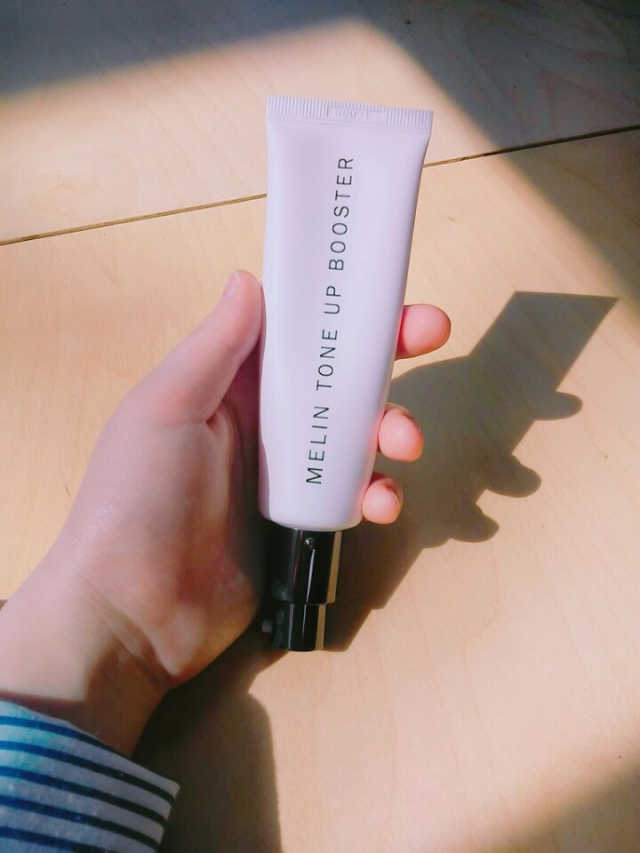 멜린 톤업 부스터 리뷰 사진