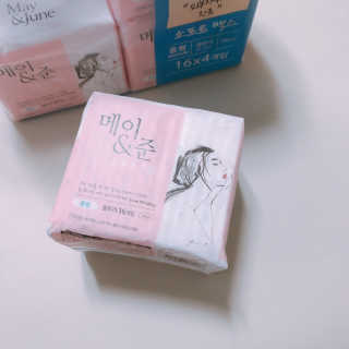 메이앤준 소프트맥스 생리대 — 5점을 준 리뷰어가 2019년 4월 올린 사용 사진