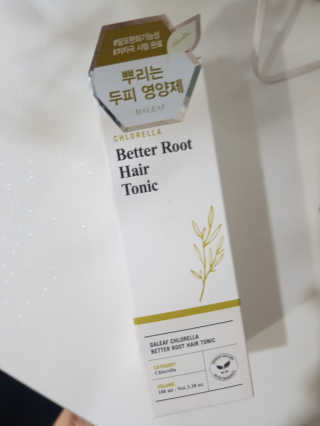 달리프 클로렐라 베러 루트 헤어토닉 100ml — 5점을 준 리뷰어가 2020년 1월 올린 사용 사진