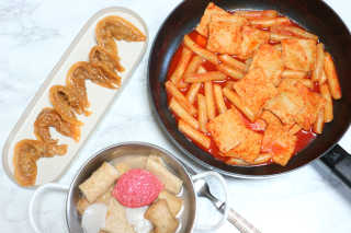 잠실맛집,홍코너떡볶이가우리집에[옛날맛,짜장맛옵션] — 5점을 준 리뷰어가 2020년 1월 올린 사용 사진