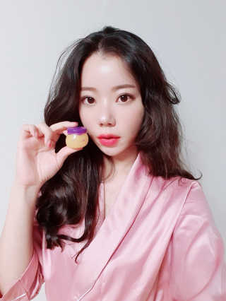 [후르디아] 블루베리 과즙 듬뿍 꿀과즙립밤 3개 세트 — 3점을 준 리뷰어가 2019년 10월 올린 사용 사진