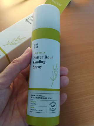 달리프 클로렐라 베러 루트 쿨링 스프레이 100ml — 3점을 준 리뷰어가 2019년 7월 올린 사용 사진