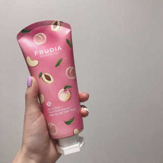 [후르디아] 복숭아 바디워시+바디에센스 세트 — 4점을 준 리뷰어가 2019년 8월 올린 사용 사진