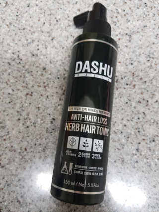 다슈코리아 다슈 데일리 안티 헤어로스 허브 헤어토닉 150ml — 5점을 준 리뷰어가 2019년 12월 올린 사용 사진
