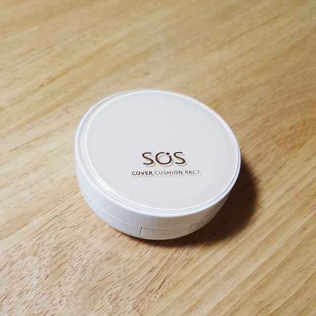 SOS 커버 쿠션 팩트 리뷰 사진