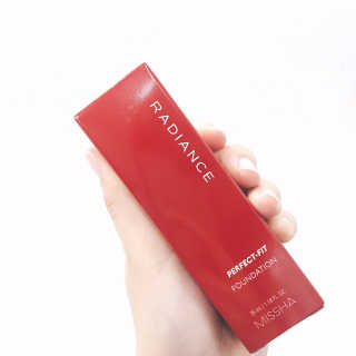 미샤 래디언스 퍼펙트핏 파운데이션 SPF30 PA++ — 5점을 준 리뷰어가 2020년 3월 올린 사용 사진