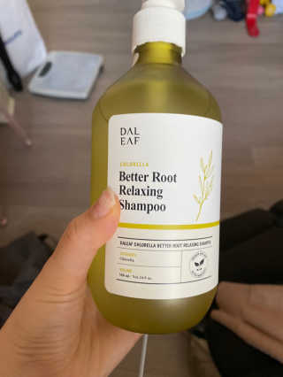 달리프 클로렐라 베러 루트 릴렉싱 샴푸 500ml — 5점을 준 리뷰어가 2020년 2월 올린 사용 사진