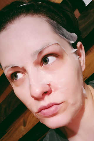 SNP Supercharged Mask_Rose Centifoli Flower — 5점을 준 리뷰어가 2019년 1월 올린 사용 사진