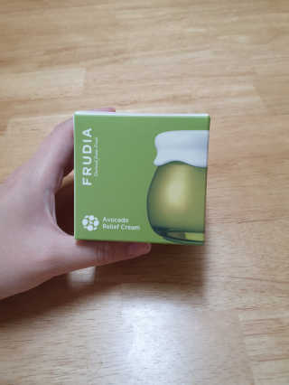 [후르디아] 민감피부 수분크림 비건 아보카도 크림 — 4점을 준 리뷰어가 2019년 12월 올린 사용 사진