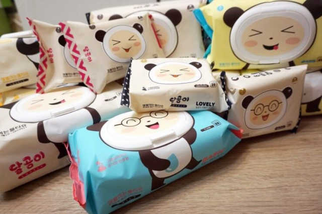 달곰이 물티슈 리뷰 사진