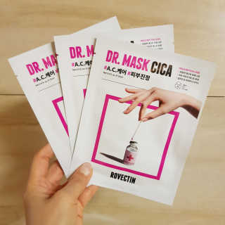 로벡틴 닥터 마스크 시카 — 5점을 준 리뷰어가 2020년 3월 올린 사용 사진
