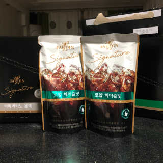 (주)쟈뎅 쟈뎅 시그니처 블랙, 헤이즐넛 230ml — 5점을 준 리뷰어가 2018년 6월 올린 사용 사진