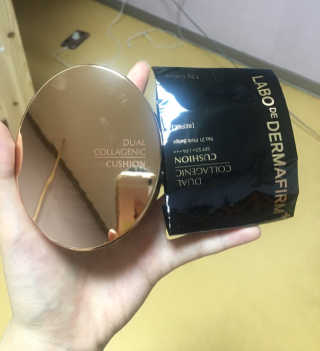 [라보드더마펌] 듀얼 콜라제닉 쿠션 — 5점을 준 리뷰어가 2019년 9월 올린 사용 사진