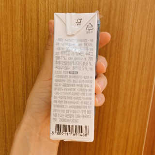 이롬 두유다운두유 4종 — 5점을 준 리뷰어가 2019년 8월 올린 사용 사진
