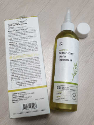 달리프 클로렐라 베러 루트 워터트리트먼트 200ml — 5점을 준 리뷰어가 2019년 2월 올린 사용 사진
