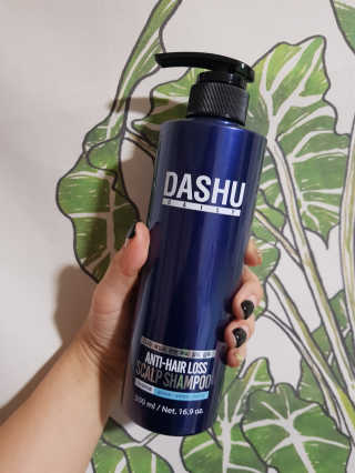 다슈코리아 다슈 데일리 단백질 한방 두피 골드 샴푸 500ml — 5점을 준 리뷰어가 2019년 12월 올린 사용 사진