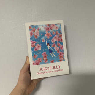 쥬시줄리 체리블라썸 젤리겔 마스크 — 5점을 준 리뷰어가 2020년 3월 올린 사용 사진