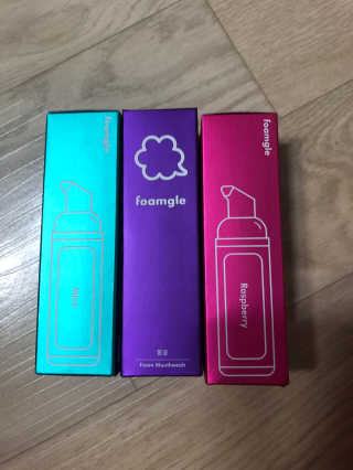 폼글 I foamgle [폼글] 거품가글 50ml 3종 - 민트, 라벤더, 라즈베리 — 5점을 준 리뷰어가 2019년 11월 올린 사용 사진