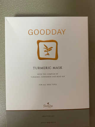 GoodDay Skincare GoodDay 강황 마스크 — 4점을 준 리뷰어가 2020년 3월 올린 사용 사진