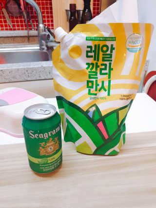 [바로푸드] 레알깔라만시1팩 + 맛깔라5팩 + 보틀1병 — 5점을 준 리뷰어가 2019년 8월 올린 사용 사진
