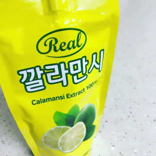 장수농가 리얼깔라만시 — 4.67점을 준 리뷰어가 2018년 4월 올린 사용 사진