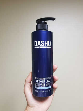 다슈코리아 다슈 데일리 한방 두피 골드 샴푸 500ml — 5점을 준 리뷰어가 2019년 2월 올린 사용 사진