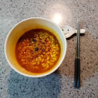 오뚜기카레면 2차 모집 — 5점을 준 리뷰어가 2019년 2월 올린 사용 사진
