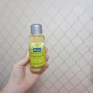 [크나이프] 그레이프씨드 슬리밍 마사지오일 100ml — 4점을 준 리뷰어가 2019년 9월 올린 사용 사진