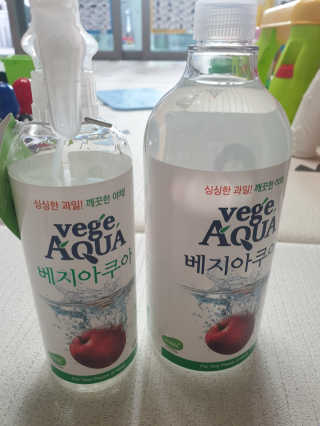 베지아쿠아 475ml + 리필 1000ml 1Set — 5점을 준 리뷰어가 2019년 8월 올린 사용 사진
