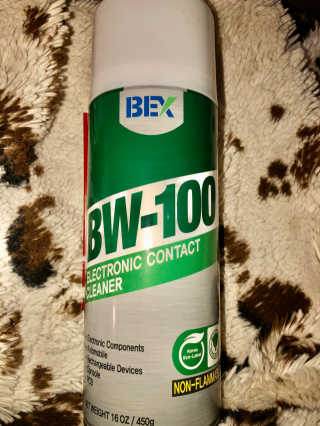 BW-100, 전자 접점 클리너 — 5점을 준 리뷰어가 2019년 10월 올린 사용 사진
