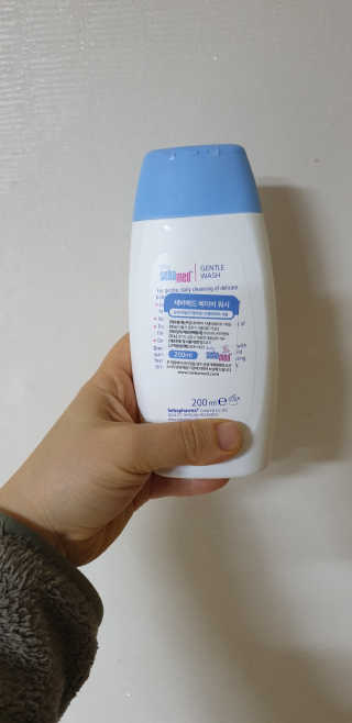 세바메드 베이비 바디워시 200ml — 5점을 준 리뷰어가 2020년 2월 올린 사용 사진