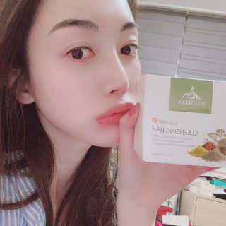 플러스셀라 시카골드 클렌징바 화산재팩 세트 — 4.5점을 준 리뷰어가 2020년 1월 올린 사용 사진