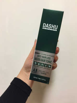 다슈코리아 다슈 안티 헤어로스 허브 헤어토닉 — 5점을 준 리뷰어가 2017년 10월 올린 사용 사진