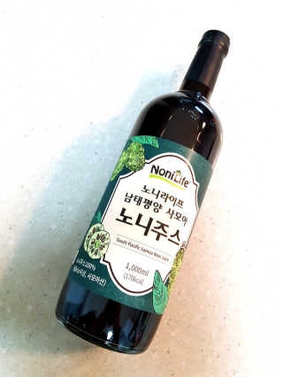 장수농가 남태평양 사모아 노니 원액 1L or 200mlx10팩 중 택 1 — 5점을 준 리뷰어가 2019년 1월 올린 사용 사진