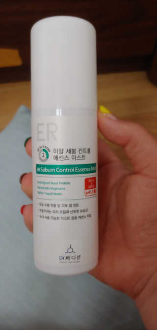 Dr.메디션 이알세붐컨트롤 에센스미스트 [피지조절] — 4.67점을 준 리뷰어가 2018년 8월 올린 사용 사진