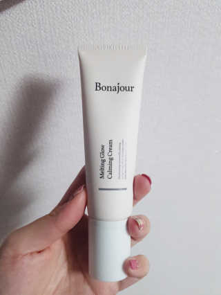 보나쥬르 멜팅 글로우 카밍 크림 50ml — 1점을 준 리뷰어가 2020년 1월 올린 사용 사진