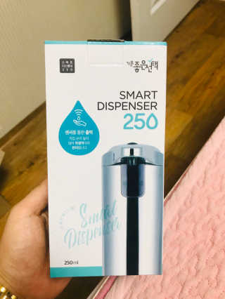기분좋은선택 스마트 디스펜서 250 — 5점을 준 리뷰어가 2019년 10월 올린 사용 사진